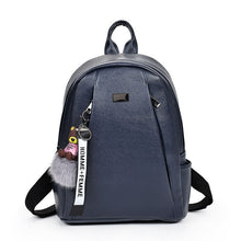 Load image into Gallery viewer, Fashion Gold Leather Backpack