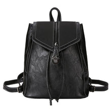 Load image into Gallery viewer, Vintage Matte Leather Women Backpacks