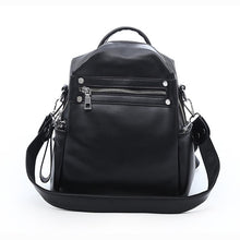 Load image into Gallery viewer, Soft Leather Backpack Women Multi-function Shoulder Bag