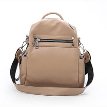 Load image into Gallery viewer, Soft Leather Backpack Women Multi-function Shoulder Bag