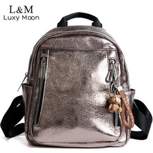 Load image into Gallery viewer, Women PU Leather Backpack Mini Backpack