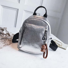 Load image into Gallery viewer, Women PU Leather Backpack Mini Backpack