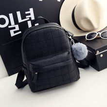 Load image into Gallery viewer, 2019 Women Leather Backpack School Bag