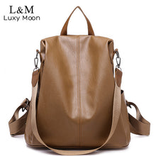 Load image into Gallery viewer, New Leather Backpack