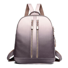 Load image into Gallery viewer, Women Leather Backpacks For Girls  School Backpack Female Travel Shoulder Bag
