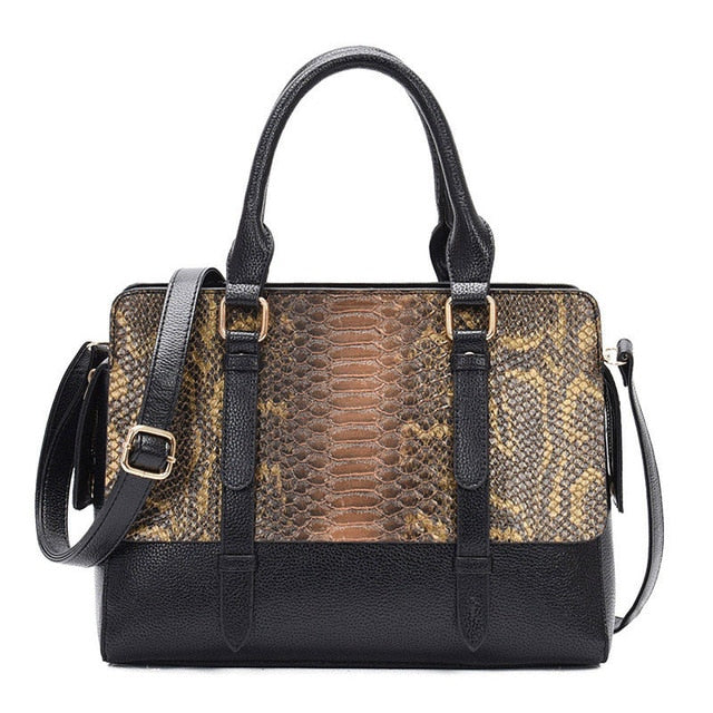 Fashion Alligator Leather Handbag Women Bags