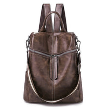Load image into Gallery viewer, Women Backpack Female High Quality Leather School Bags