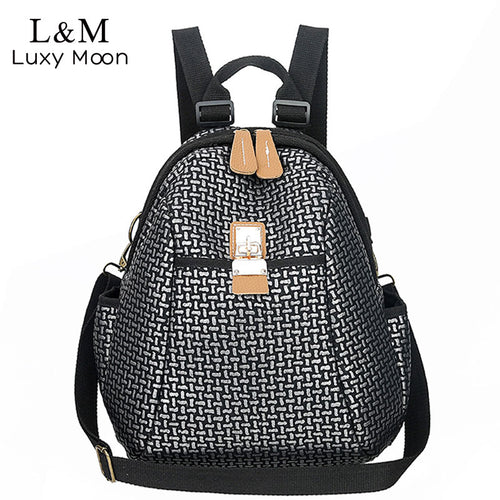 Women Backpack Soft Leather Anti-theft Large Leisure Travel Bag