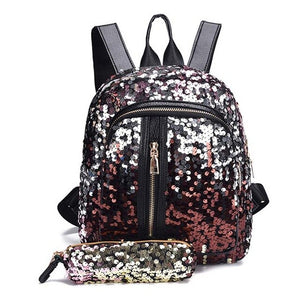 Women's Glitter Sequins Backpack